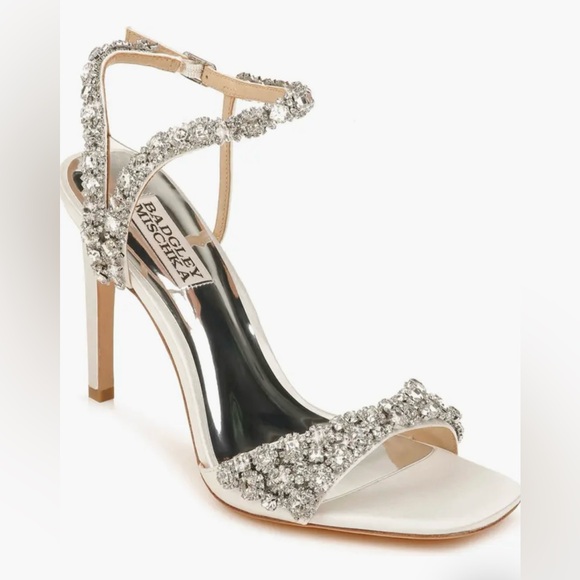 Badgley Mischka Shoes - NIB! Badgley Mischka Galia Embellished Sandal